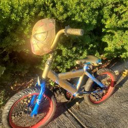 Kids Spiderman Bike 12 In Wheels 