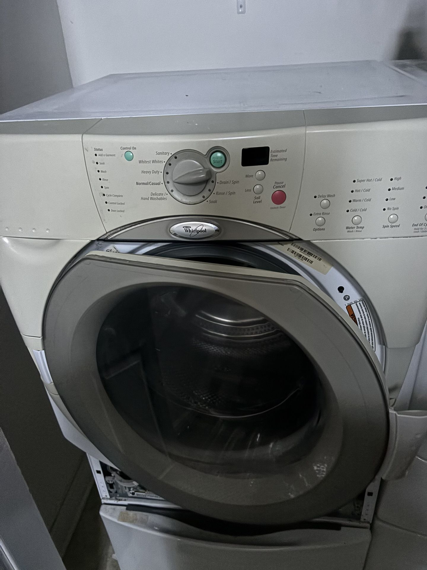 Whirlpool duet washing machine