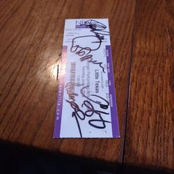 2019 All Four Original Band Members Of Little Texas Autograph From Greenville Tennessee
