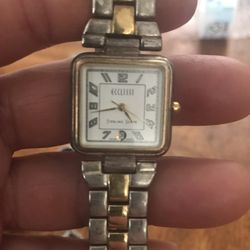 Vintage Ecclissi  Swiss made Watch sterling silver 