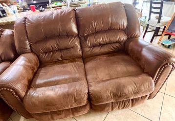 Recliner sofa Love seat and single