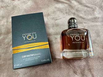 Armani stronger with you intensely men Cologne brand new