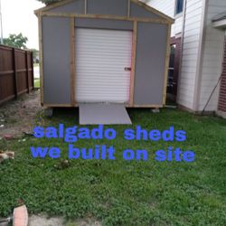 Salgado Sheds we built On Site