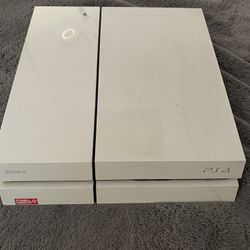 White PS4 OG
