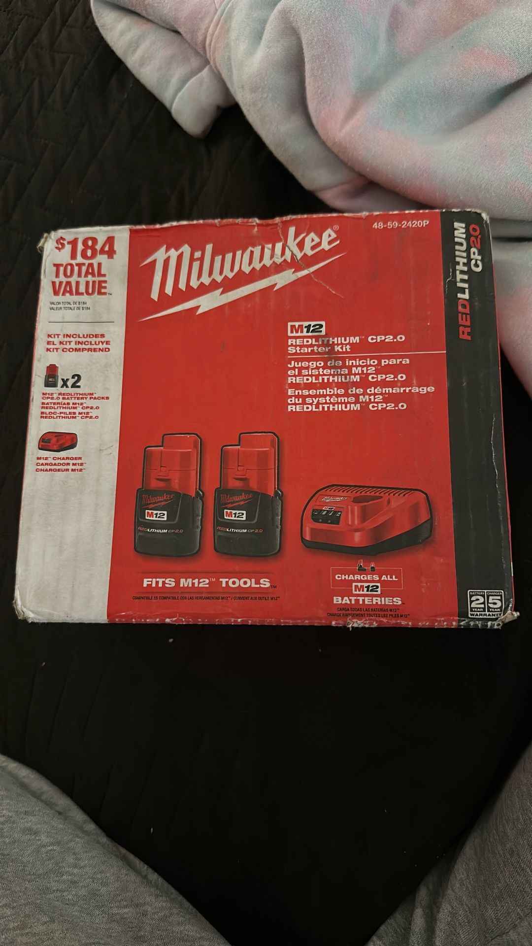 Brand New Milwaukee M12 Batteries