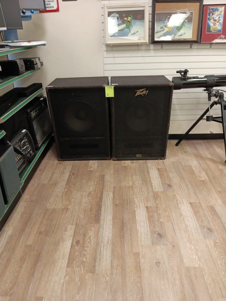 Peavey 118-sub Unpowered Pair