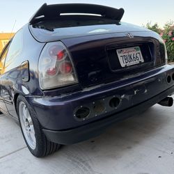 1998 Honda Civic Hatchback – Midnight Purple – Clean Build