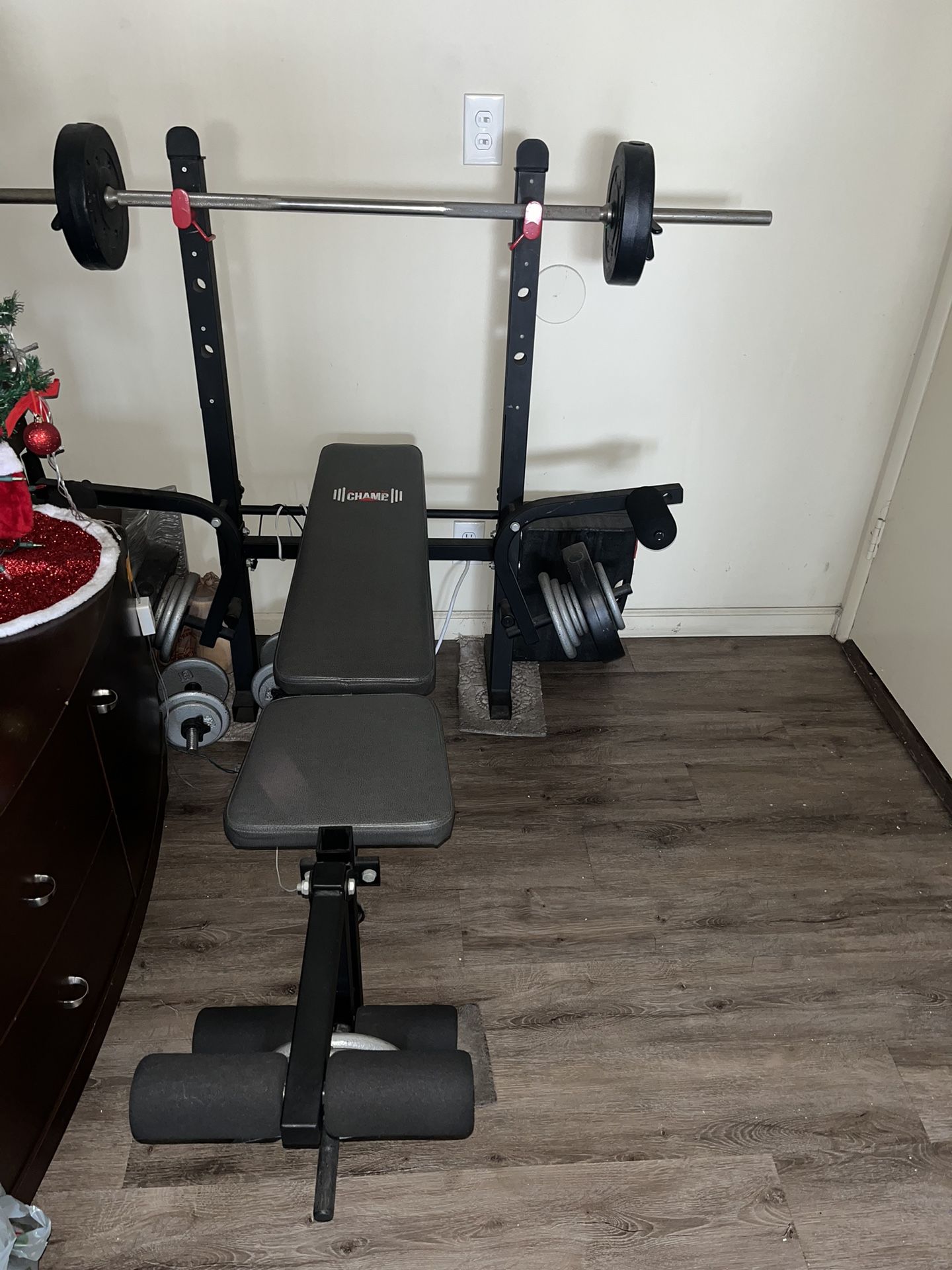 Bench Press And Weights