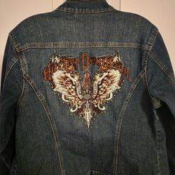 Women embroidered Jean Jacket