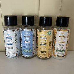 Love Beauty And Planet Shampoo And Conditioner