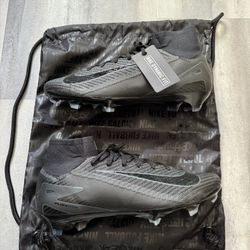 Brand new black Nike Mercurial Zoom Superfly 10 Elite FG size 9.5
