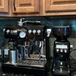 Breville Dual Boiler espresso machine with Breville Smart Grinder Pro