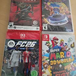 Sealed Switch games