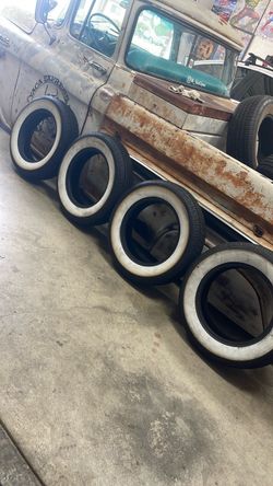 White wall tires 165/80r15 set of 4 radials