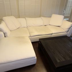 RH White Sectional  REDUCED.