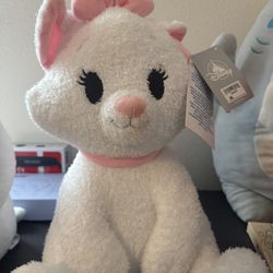 Disney Parks Marie Weighted Plush 