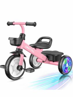Pink tricycle for kids $40
