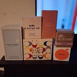 6 Perfumes All Brand New 