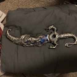15 Inch Blue Dragon Scabbard 