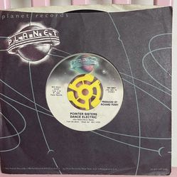 The Pointer Sisters - I'm So Excited / Dance Electric 45RPM 7" vinyl record