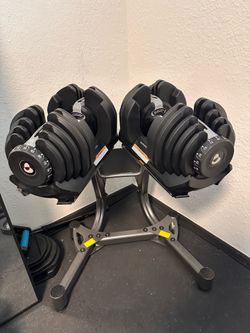 Bowflex 1090 Dumbbells with Stand