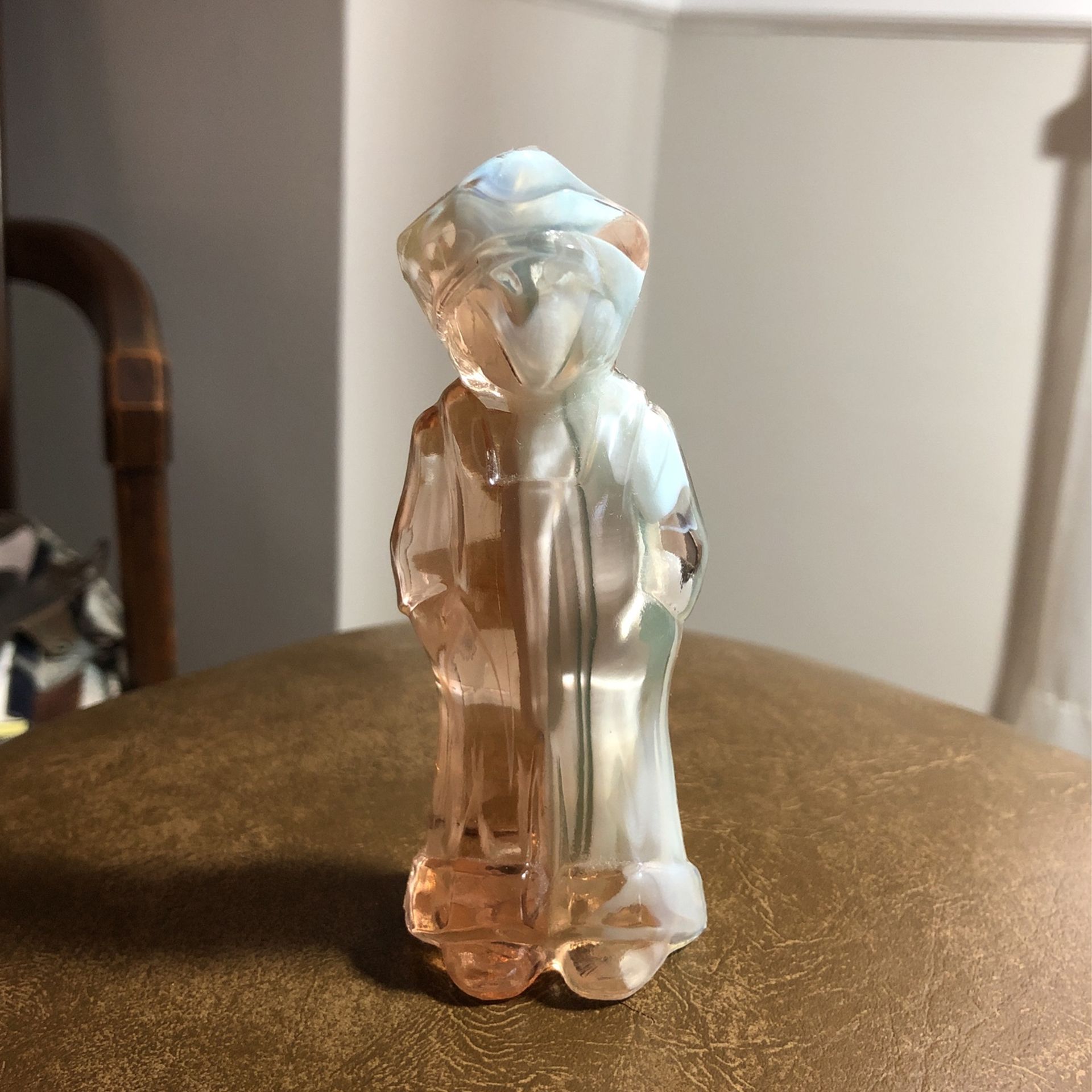  Collectible Glass Josh doll Created by Vi Hunter by Mosser Glass In Cambridge Ohio