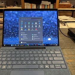 Microsoft Surface Pro 11 With Keyboard and stylus