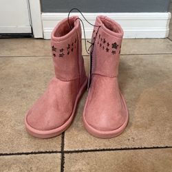 Pink Girls Boots 