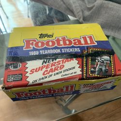 Topps 1988 Football Stickers 48 Count