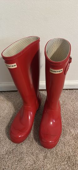 Hunter Original Red Classic Rain Boot