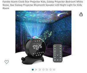 Alarm Clock Star Projector