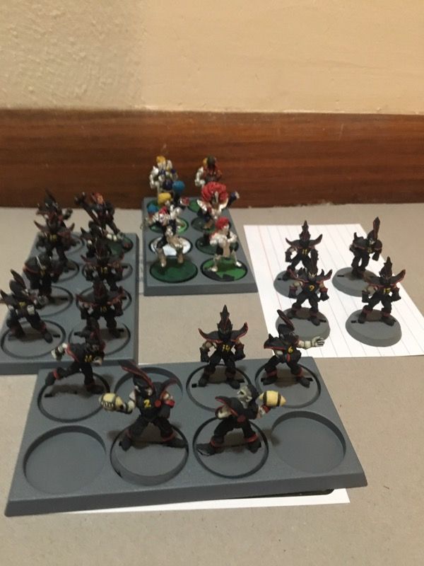 Fantasy football elf team warhammer