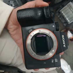 Sony Alpha 7 III (ILCE-7M3) mirrorless digital camera. 