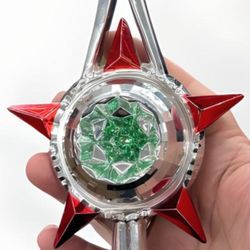 Rare Vintage Bradford MCM Plastic Christmas Tree topper