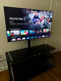 TV and table