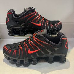 NIKE AIR SHOX TL “BLACK LIGHT CRIMSON”