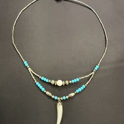 Vintage Native American Style Necklace 