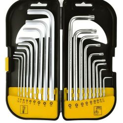 18PCS Hex Key Allen Wrench Set