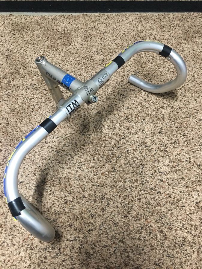 ITM drop handlebars and stem