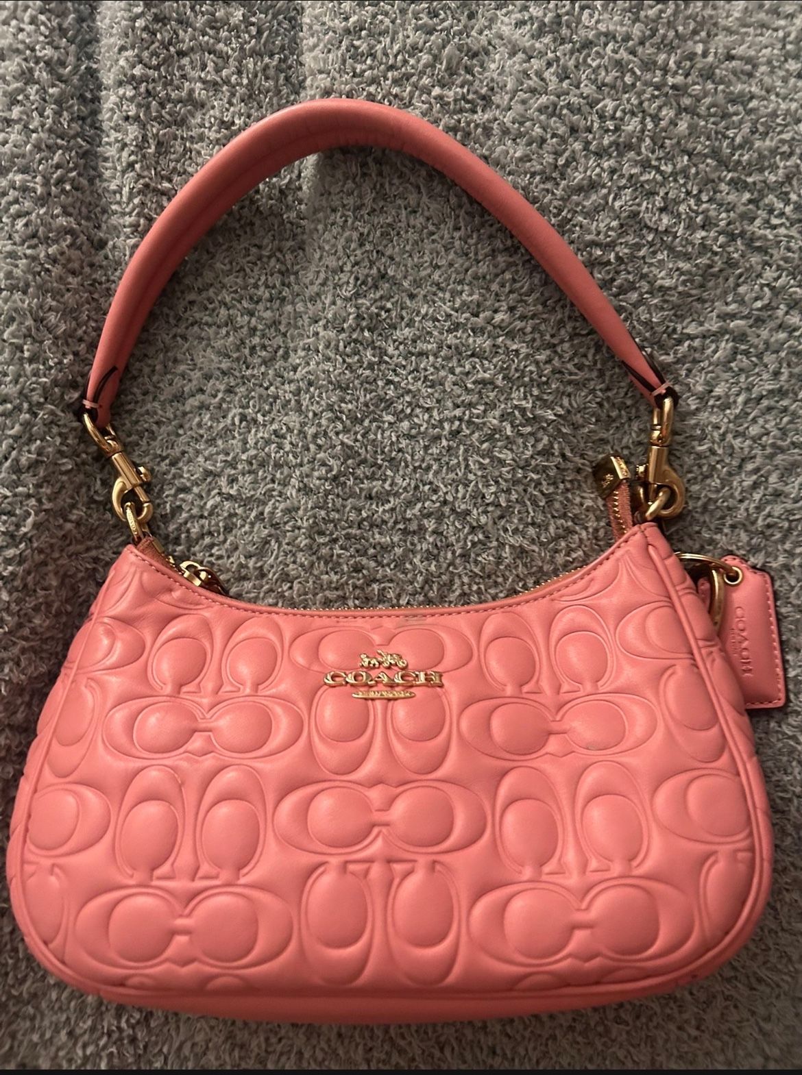 pink coach purse 