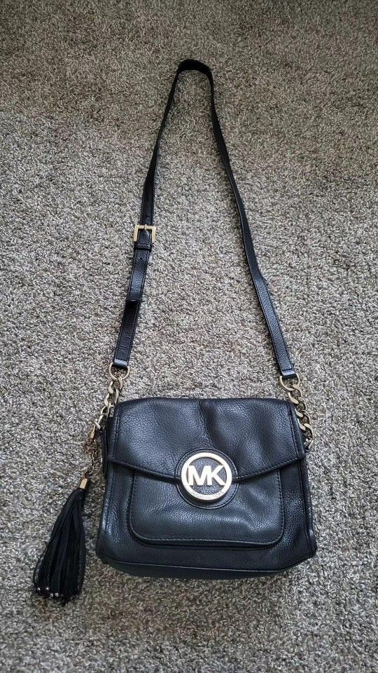 Michael Kors Leather Crossbody Bag