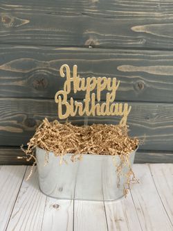 Cake Toppers, Banners