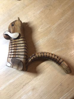Wooden Flexi Squirrel