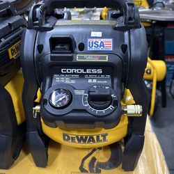 Dewalt 2.5 gallon Flexvolt advantage compressor