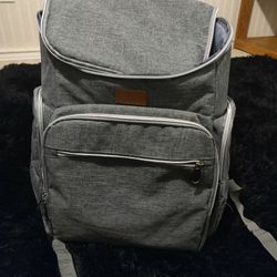 Diaper Backpack With Changing Pad