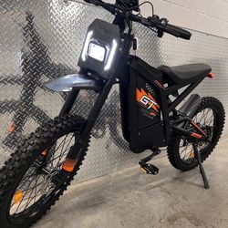 2400/3000 Watt Electric Dirt E-Bike, 37MPH, Hydraulic brakes, NFC Chip Start, 32ah Battery