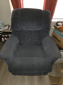 Blue Recliner