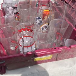 Vintage Barware Glasses