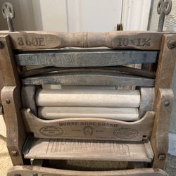 Horse Shoe Brand Antique Clothes Wringer Rolls