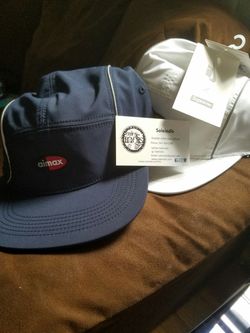Air max supreme hat limited white & navy avaliable